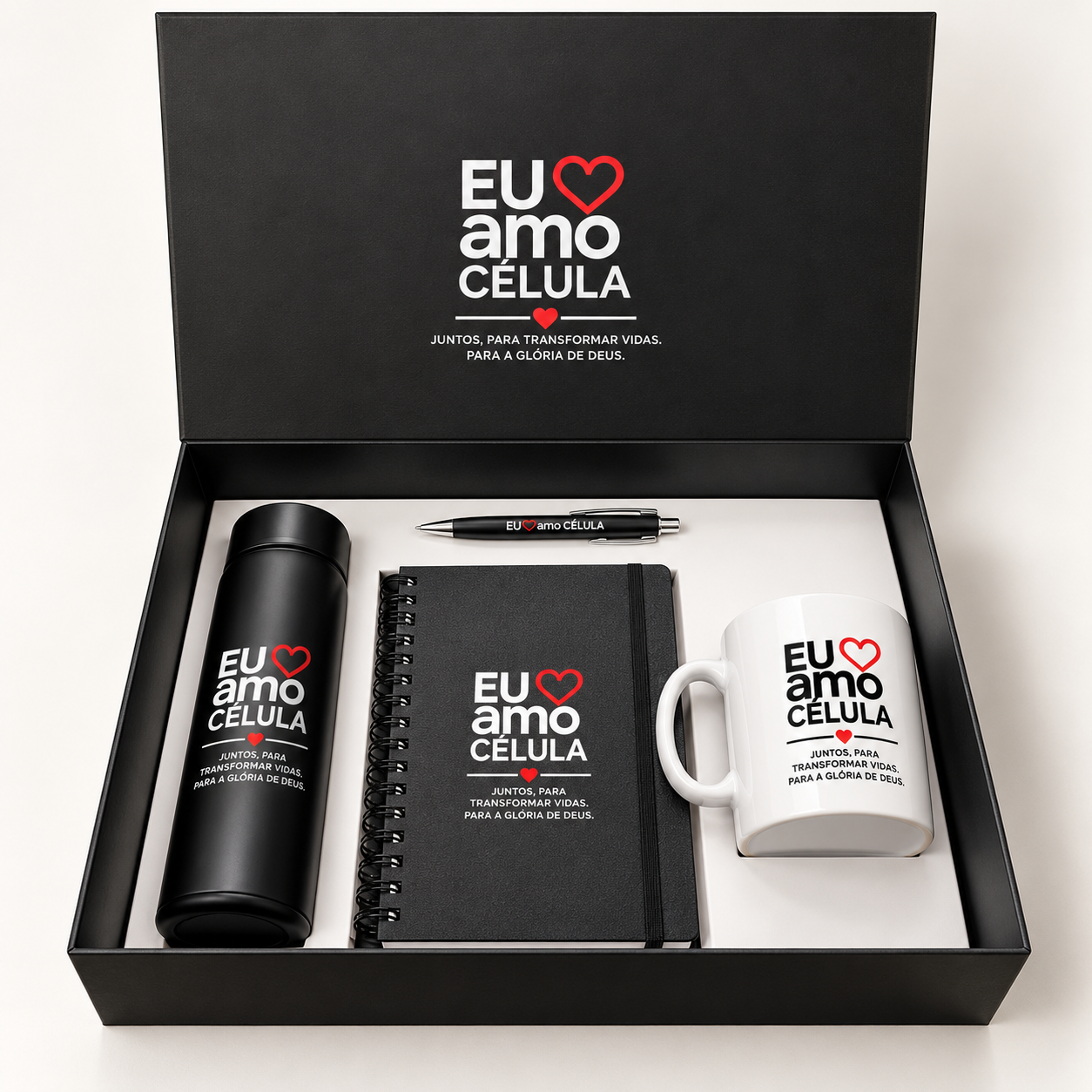 Kit Executivo EU ❤️ CÉLULA